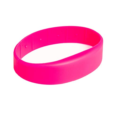 Gelikom 3 Stück RFID Armband SILA09 MIFARE® Classic 1K (Neonpink, 58) von Gelikom