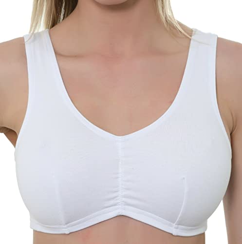 Gem Damen-BH, Stretch, weicher Baumwoll-Lycra, bügelfrei, mit Frontverschluss, bequemer BH Gr. 105, Schwarz-rosa Herzen Gem Damen-BH, Stretch, weicher Baumwoll-Lycra, bügelfrei, mit Frontverschluss, bequemer BH Gr. 105, Schwarz-rosa Herzen von Gem