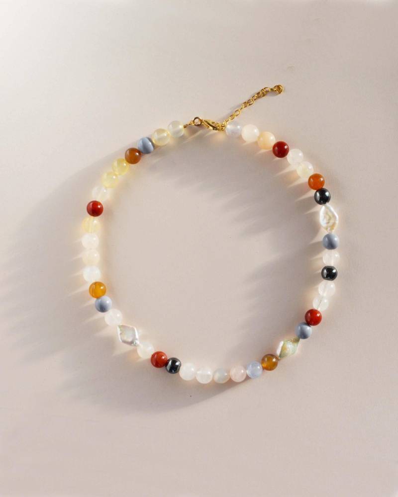 Gaia Perlenkette von GemBlue