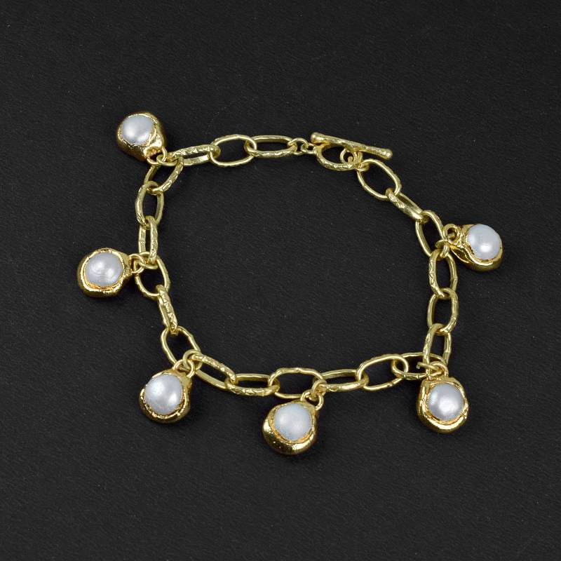 Süßwasser Perlen Edelstein Stacking Armband > Perlenarmband Zartes Brautjungfer Geschenk Perlenschmuck Bettelarmband von GemFormingStudio