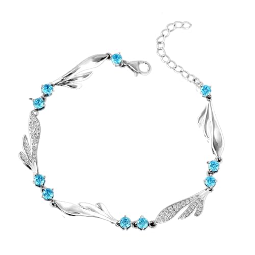 GemKing B2477 Summer round eight hearts and eight arrows 3.5mm angel wings 925 silver bracelet for women 20cm von GemKing