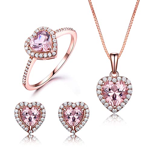 GemKing S007M-3-6 S925 Sterling Silver Jewelry Set for Women Weight:7.52g von GemKing