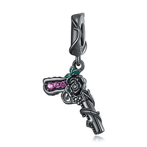 GemKing SCC2241 rose pistol beads S925 Sterling Silver charm GemKing SCC2241 rose pistol beads S925 Sterling Silver charm von GemKing