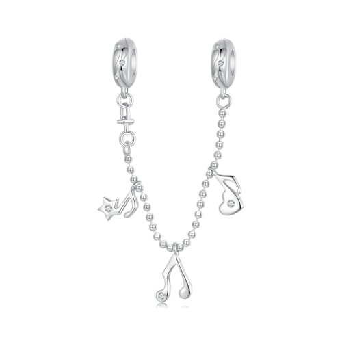 GemKing SCC2871 Sicherheitskette mit Musiknoten von GemKing