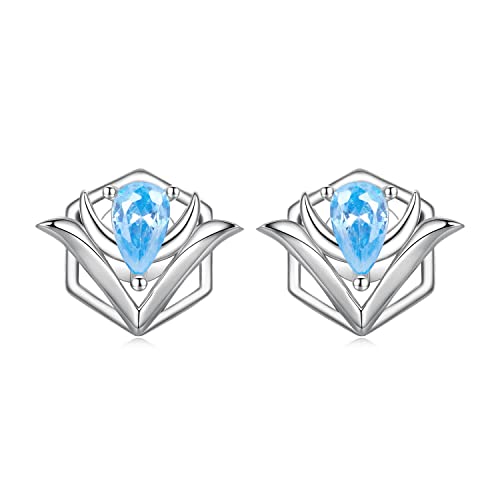 GemKing SCE1468 Genshin Series Earrings - Ayato God S925 Sterling Silver earring von GemKing