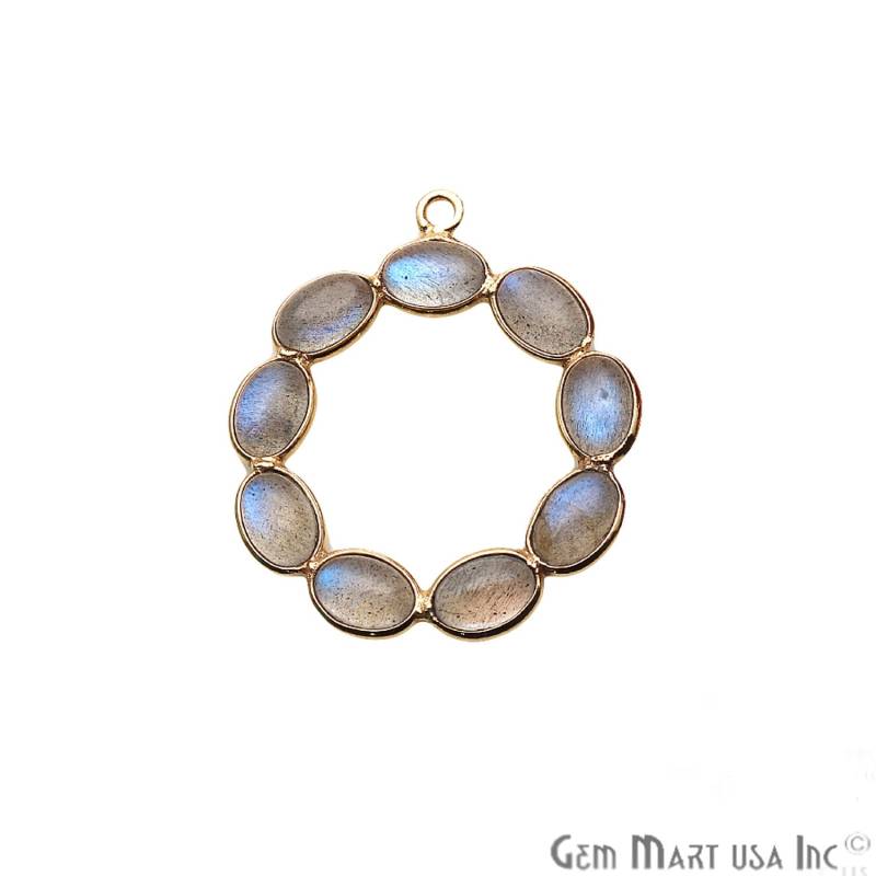 Diy, Labradorit Komponente, Kronleuchter Finden, Auffälliger Ohrringe Machen, Gold Öse, 28 X 25 Mm, Gemmartusa | Gplb-13100 von GemMartUSA