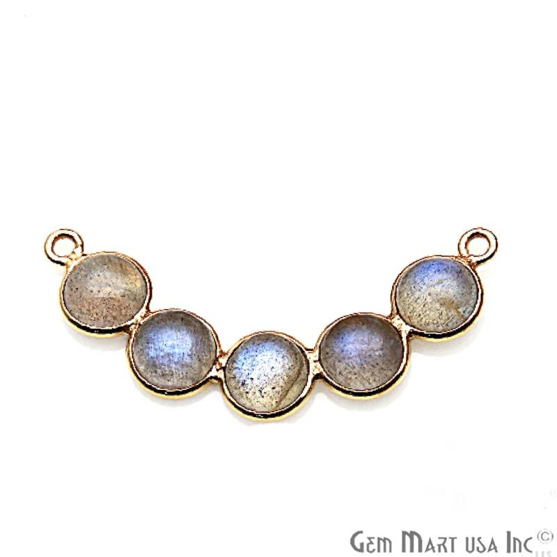 Diy, Labradorit Komponente, Kronleuchter Finden, Auffälliger Ohrringe Machen, Gold Öse, 31 X 7 Mm, Gemmartusa | Gplb-13079 von GemMartUSA