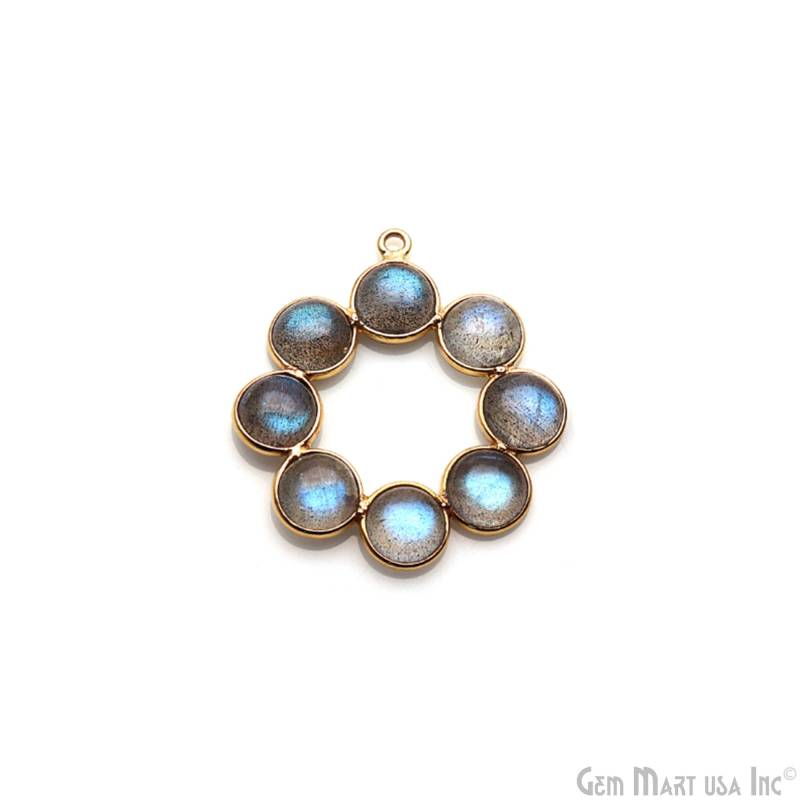 Diy Auffällige Labradorit Komponente, Kronleuchter Ohrring Verschluss, Ohrringe Zubehör, Goldhaken, Edelstein Stecker, Gemmartusa | Gplb-13046 von GemMartUSA