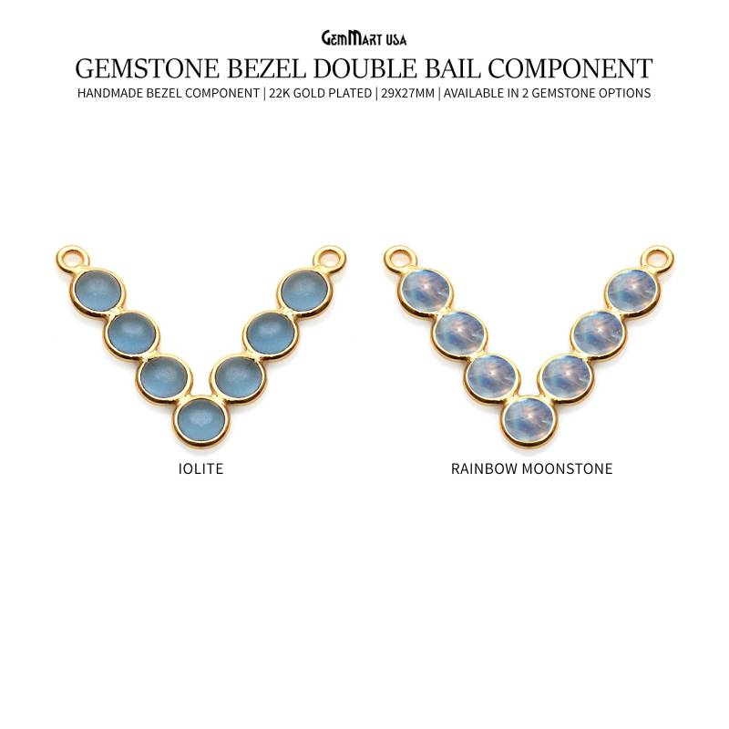 Diy Komponente, 29 X 27 Mm V-Form Kronleuchter Finden, Filigranes Oktober Geburtsstein, Gemmartusa | 13082 von GemMartUSA