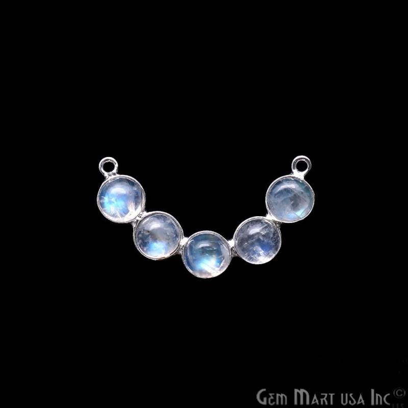 Diy Regenbogen Mondstein Komponente, 31 X 7 Mm Smiley Kronleuchter Finden, Filigrane Oktober Geburtsstein, Gemmartusa | Sprm-13050 von GemMartUSA