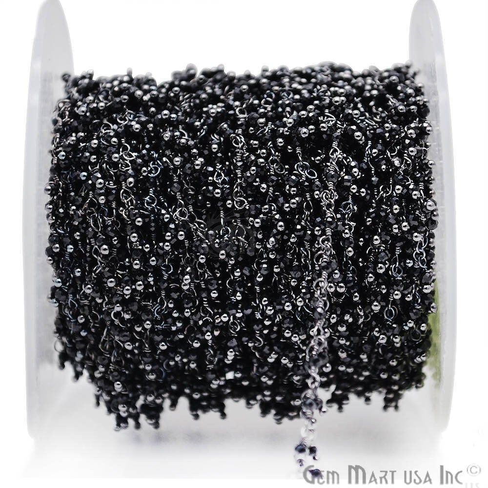 Pyrit Cluster Rosenkranz Kette, Oxidierte Draht Gewickelt Diy Schmuck, Schmuck Versorgung, Gemmartusa | Bppy-30020 von GemMartUSA