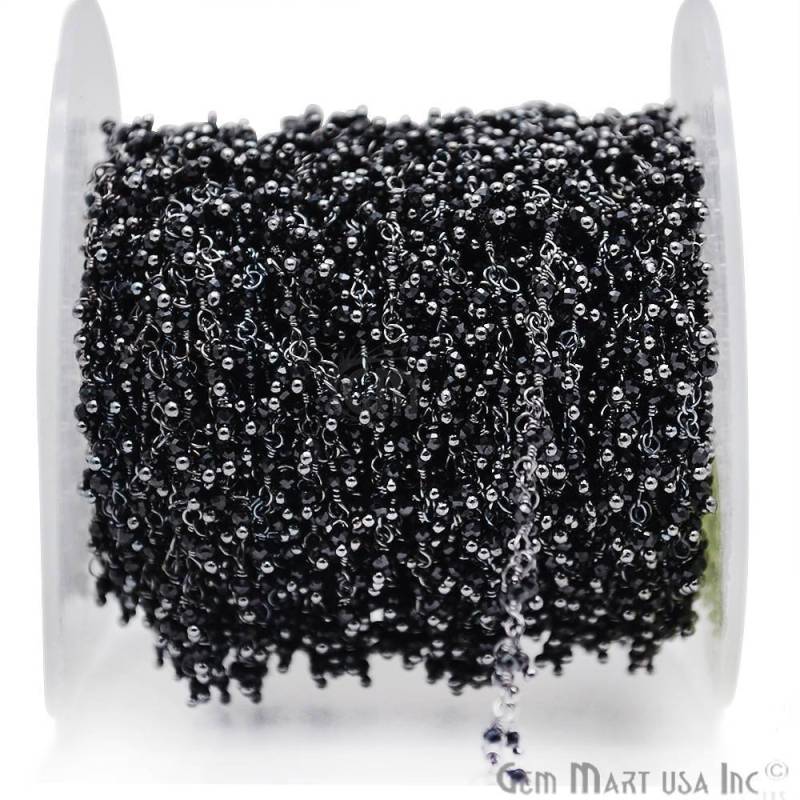 Pyrit Cluster Rosenkranz Kette, Oxidierte Draht Gewickelt Diy Schmuck, Schmuck Versorgung, Gemmartusa | Bppy-30020 von GemMartUSA