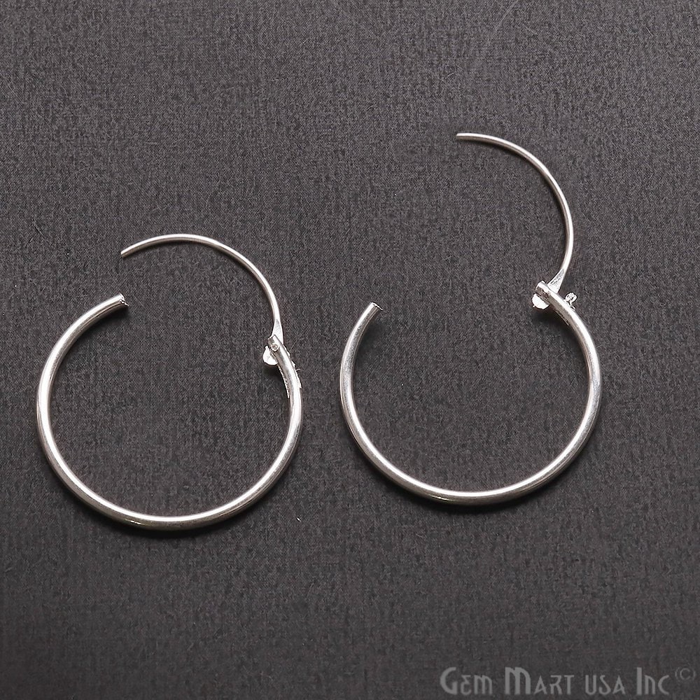 Silber Überzogene Ohrringe, Schleifen Ohrring, Ohrring Finden, Schmuck Finden Machen Lieferungen, Gemmartusa | Sp-90022 von GemMartUSA