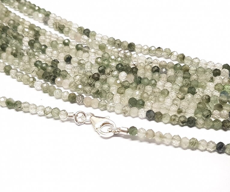 Moosachat-Collier Moosachat-Collier von GemRocksUnikate