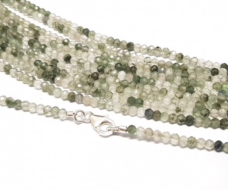 Moosachat-Collier Moosachat-Collier von GemRocksUnikate