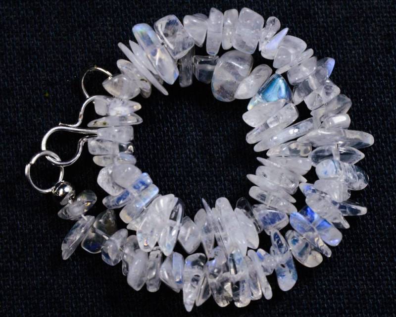 925 Sterling Silber Verschluss Kugeln Schmuck Natur Weiß Regenbogen Mondstein Nugget Uncut Chips Edelstein 7 " Perlen Armband N-1361 925 Sterling Silber Verschluss Kugeln Schmuck Natur Weiß Regenbogen Mondstein Nugget Uncut Chips Edelstein 7 " Perlen Armband N-1361 von GemStoneHouse2012