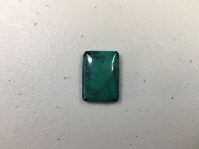 18x25mm Rechteck. Türkis Cabochon. Natürlicher Von Hubei, China/T140-1 18x25mm Rechteck. Türkis Cabochon. Natürlicher Von Hubei, China/T140-1 von Gembeadstore
