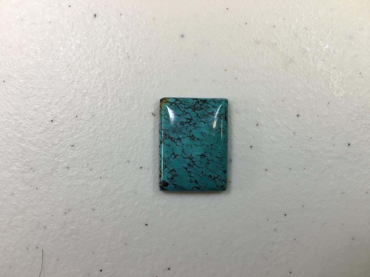 18x25mm Rechteck. Türkis Cabochon. Natürlicher Von Hubei, China/T140-6 18x25mm Rechteck. Türkis Cabochon. Natürlicher Von Hubei, China/T140-6 von Gembeadstore
