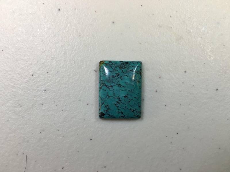 18x25mm Rechteck. Türkis Cabochon. Natürlicher Von Hubei, China/T140-6 18x25mm Rechteck. Türkis Cabochon. Natürlicher Von Hubei, China/T140-6 von Gembeadstore