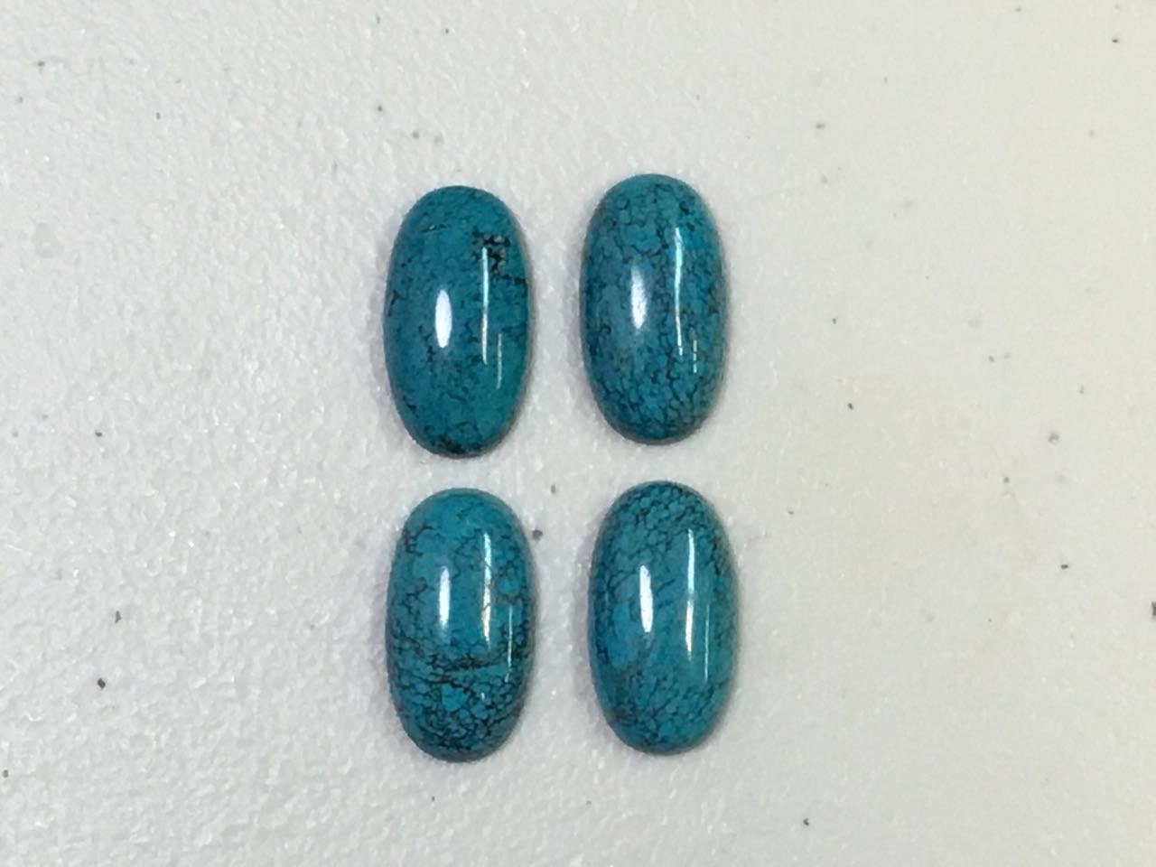 5x10x20mm Long Oval Cabochons Natur Türkis Dunkelblau Farbe Gbs147 5x10x20mm Long Oval Cabochons Natur Türkis Dunkelblau Farbe Gbs147 von Gembeadstore