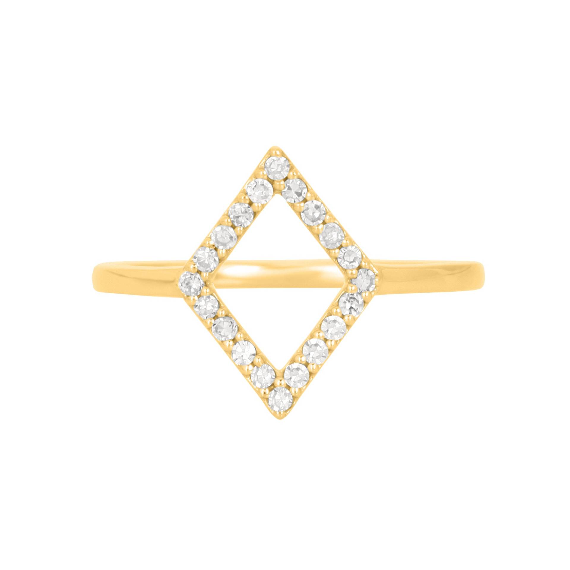 14K Gelbgold Ring, Pave Diamant Echter Handgemachter Ring Schmuck, Solid Gold Handarbeit Geschenk Für Frauen, Rn-8290 von Gemdiamondjewels