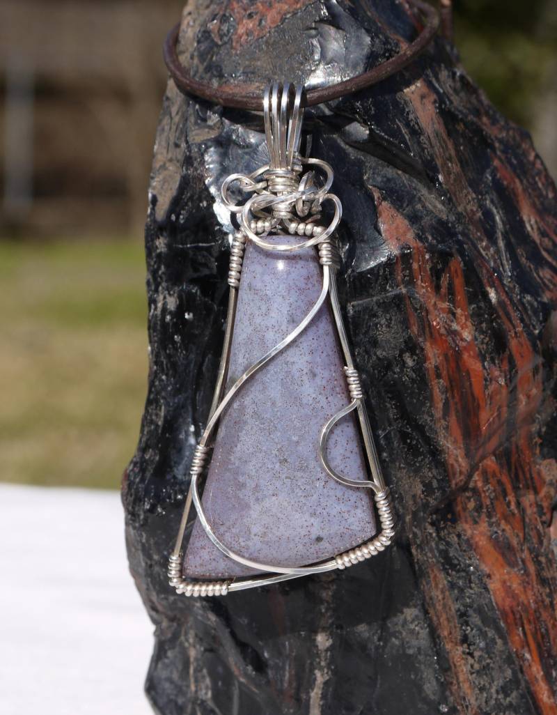 Ausgefallener Jaspis Anhänger Ausgefallener Jaspis Anhänger von Gemforgejewelry