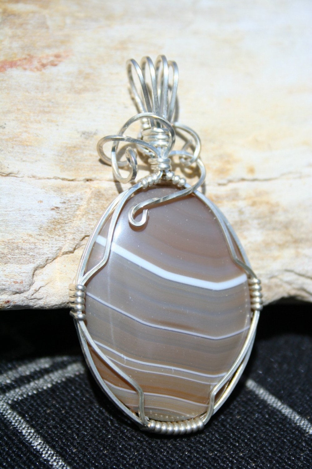 Breitband-Achat von Gemforgejewelry