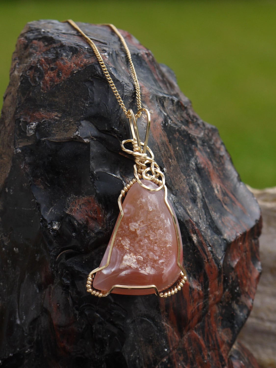 Rosa Glitzer von Gemforgejewelry