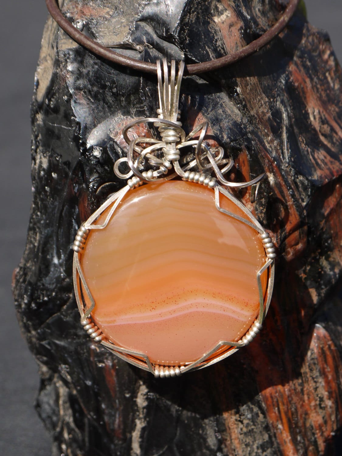 Tangerine Sonnenaufgang von Gemforgejewelry