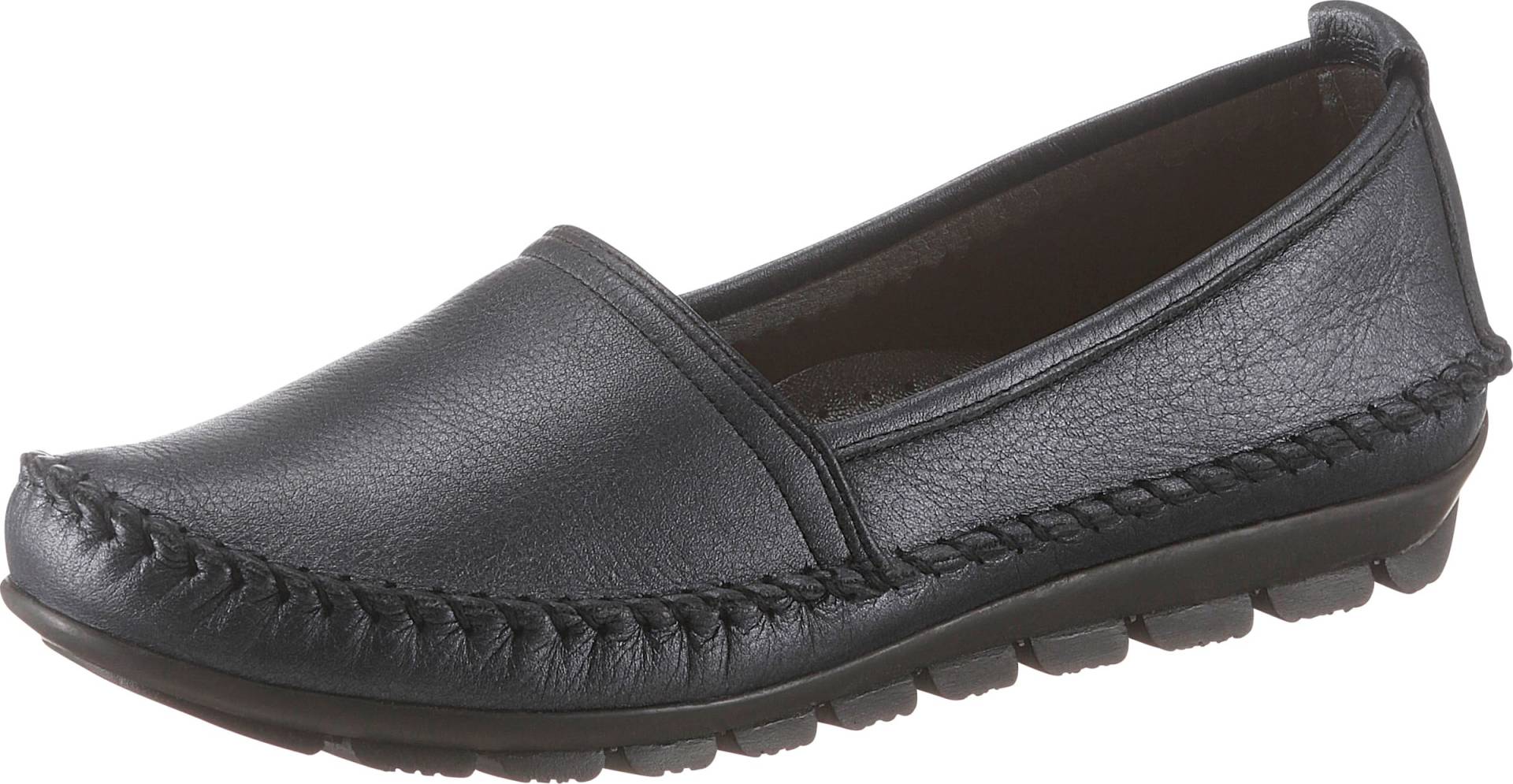 Sieh an! Damen Slipper, anthrazit-silberfarben von Gemini