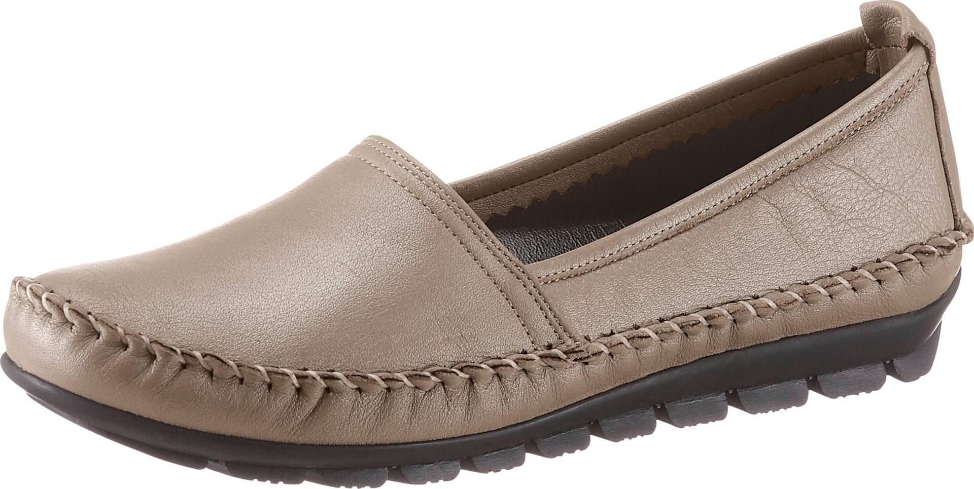 Sieh an! Damen Slipper beige von Gemini