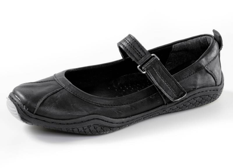 Gemini, klassische Damen-Slipper, Weite G, mit herausnehmbarem Fußbett, Schwarz, Größe 37 von Gemini