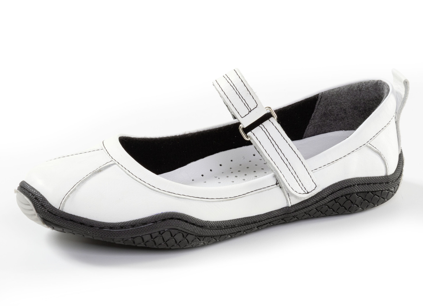 Gemini, klassische Damen-Slipper, Weite G, mit herausnehmbarem Fußbett, Weiss, Größe 39 von Gemini