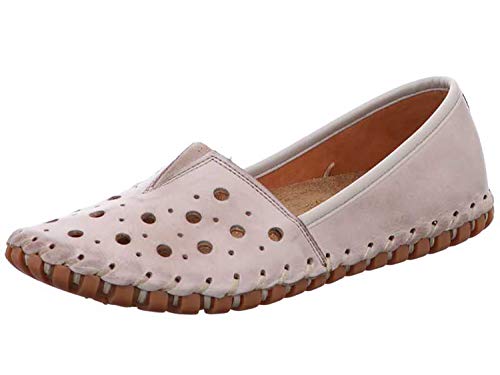 Gemini 031223-02 Schuhe Damen Ballerinas Slipper, Größe:38 EU, Farbe:Grau von Gemini