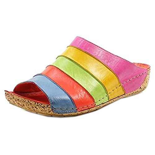 Gemini 032084-02-609 Schuhe Damen Sandalen Pantoletten Clogs, Größe:40 EU, Farbe:Pink von Gemini