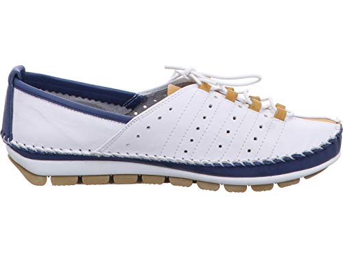 Gemini 382001-01 Schuhe Damen Halbschuhe Slipper Schnürschuhe Leder, Größe:41 EU, Farbe:Blau Gemini 382001-01 Schuhe Damen Halbschuhe Slipper Schnürschuhe Leder, Größe:41 EU, Farbe:Blau von Gemini