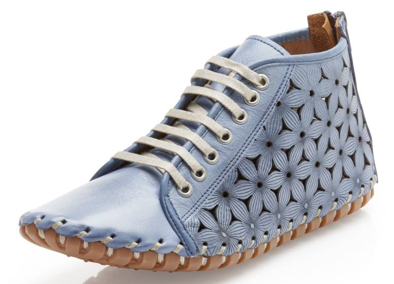 Gemini Bootie mit praktischem Fersen-Reißverschluss, Jeans, Größe 41 von Gemini