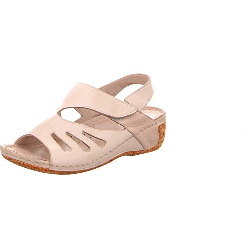 Gemini Damen Sandalette Beige Sandale 32213-020, EU 41 von Gemini