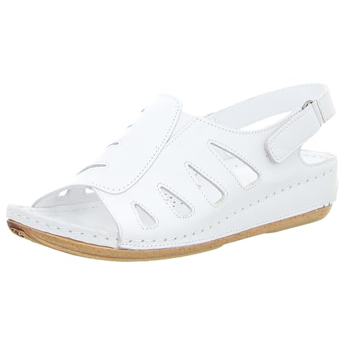 Gemini Damen Sandalette in Weiß, Größe 37 von Gemini