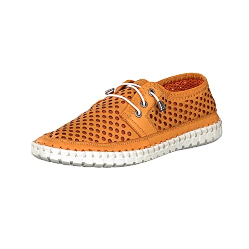 Gemini Damen Schnürschuh 395900-02 (orange, Numeric_41) von Gemini