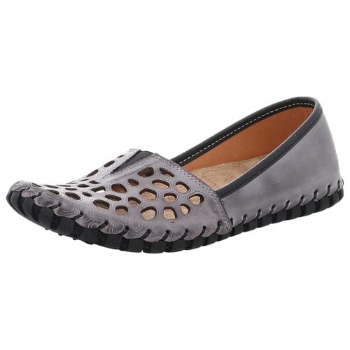Gemini Damen Slipper ANILINA Nebel Gr. 39 von Gemini