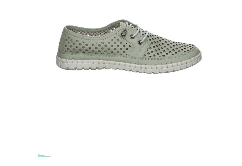 Gemini Gemini 003115-01-001 Leder Comfort Schnürschuhe grün Schnürschuh von Gemini