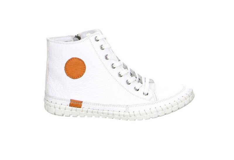 Gemini Gemini Anilina Stiefel Leder Comfort Schnürschuhe weiss Schnürschuh von Gemini