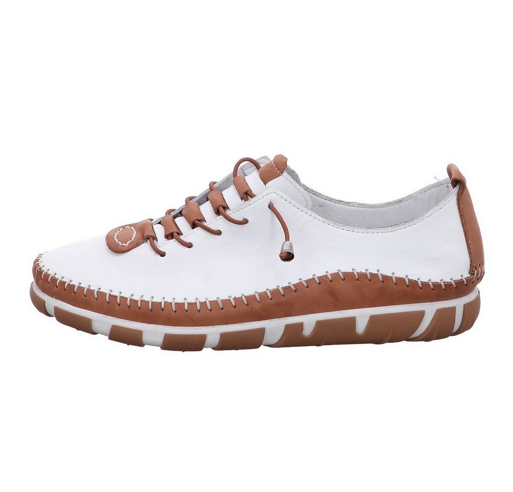 Gemini Gemini - Nappa Schnürschuh - Weiß Schnürschuh von Gemini