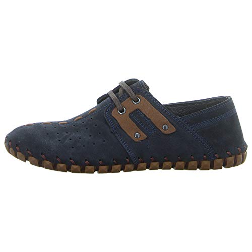 Gemini Herren Schnuerschuhe Nubuk SCHNUERSCHUH 032600-03/083 083 blau 772982 von Gemini