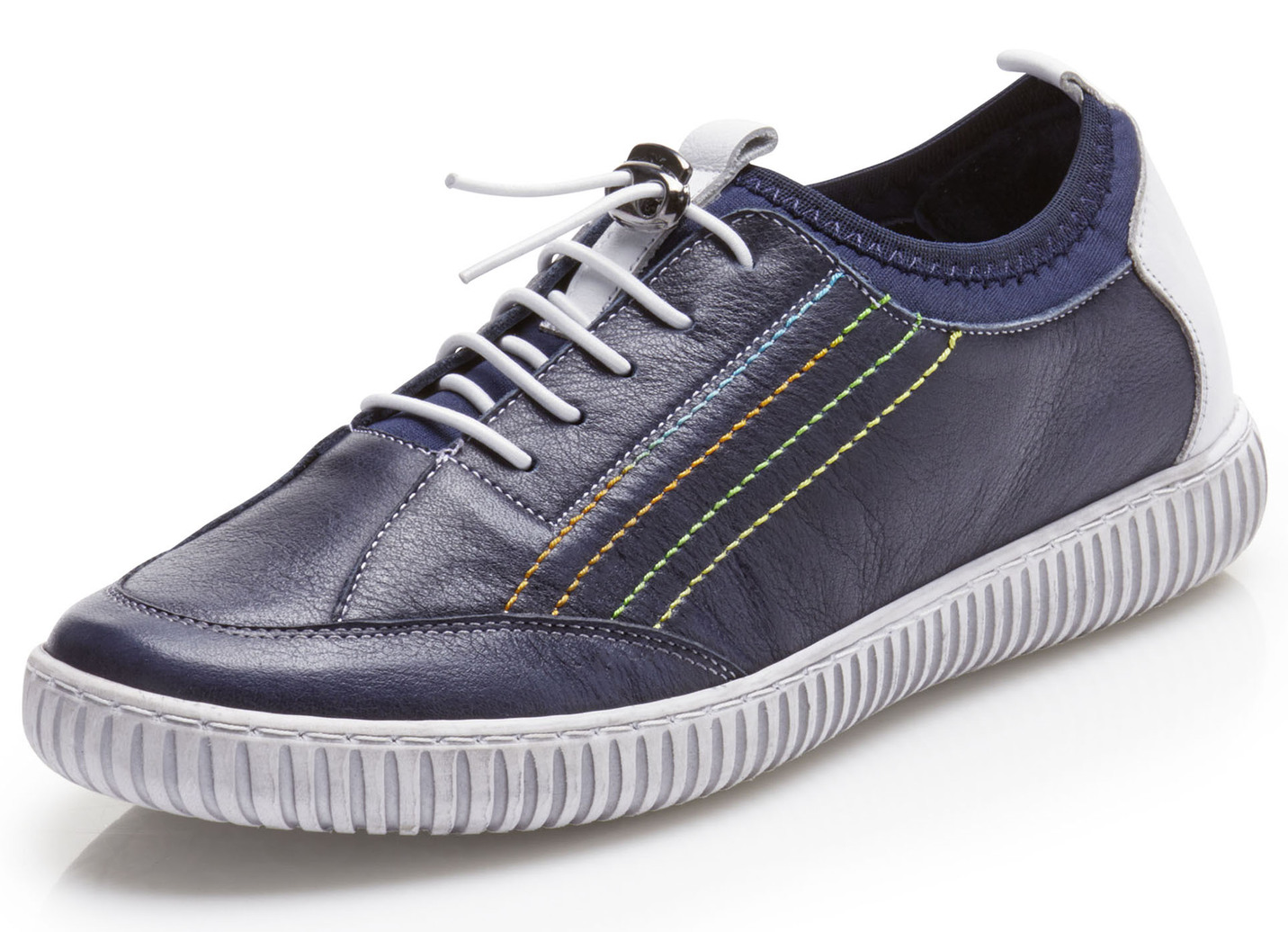 Gemini Sneaker mit elastischem Textilmaterial, Marine, Größe 39 von Gemini