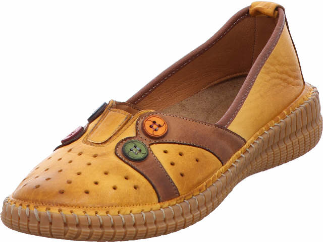 female Sportliche Slipper braun 39 von Gemini