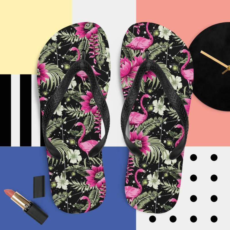 Midnight in Miami Flip-Flops von GeminifireflyStudio