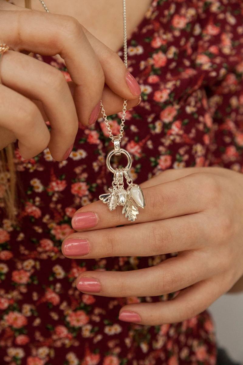 Charm Carrier Halskette - Silberkette Zur Aufbewahrung Ihrer Lieblingsanhänger Charm Carrier Halskette - Silberkette Zur Aufbewahrung Ihrer Lieblingsanhänger von GemmaJJewellery