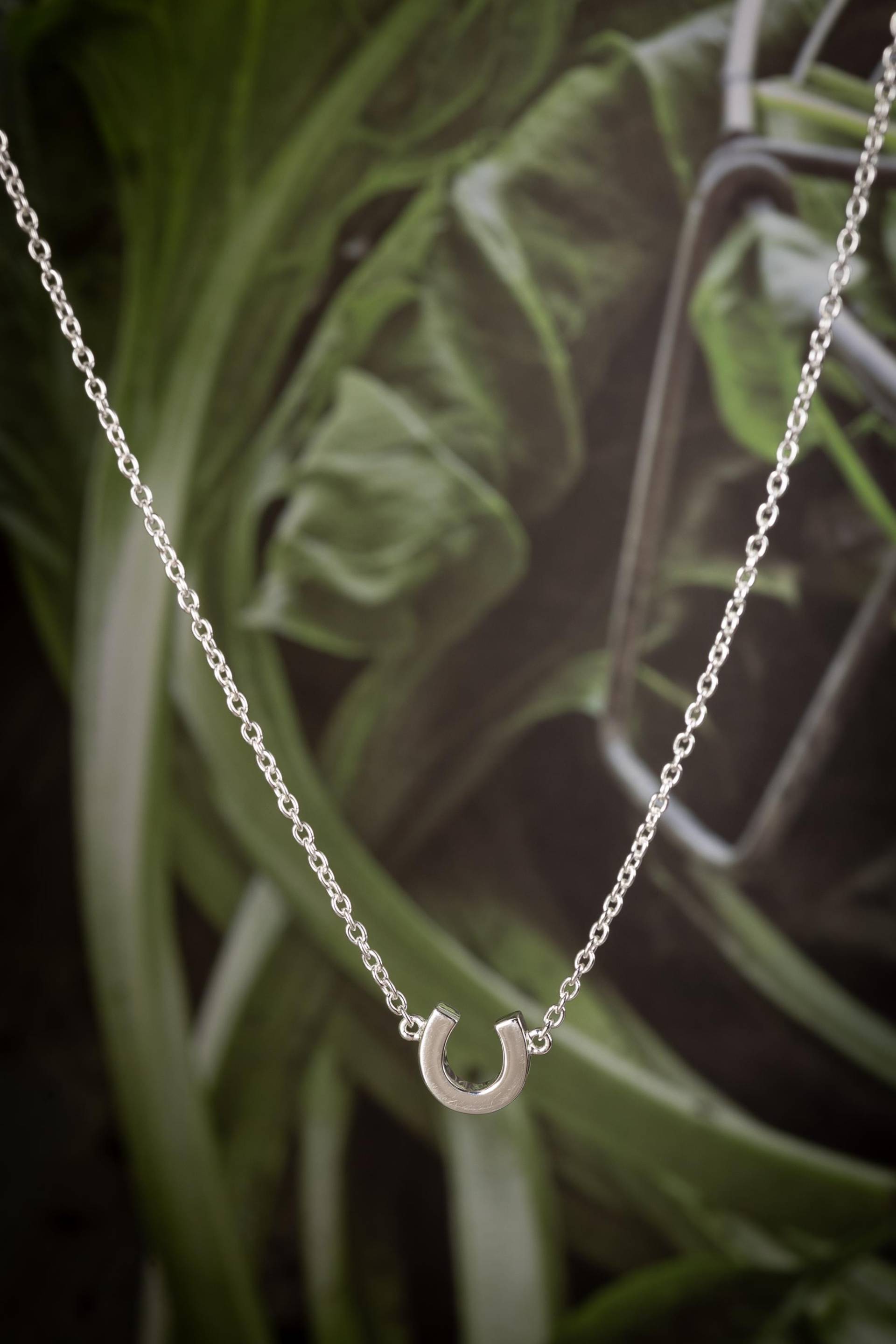 Hufeisen Halskette Aus Sterling Silber - Schmuck Geschenk von GemmaJJewellery